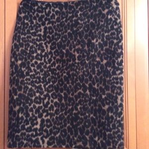 Cheetah Print Pencil skirt